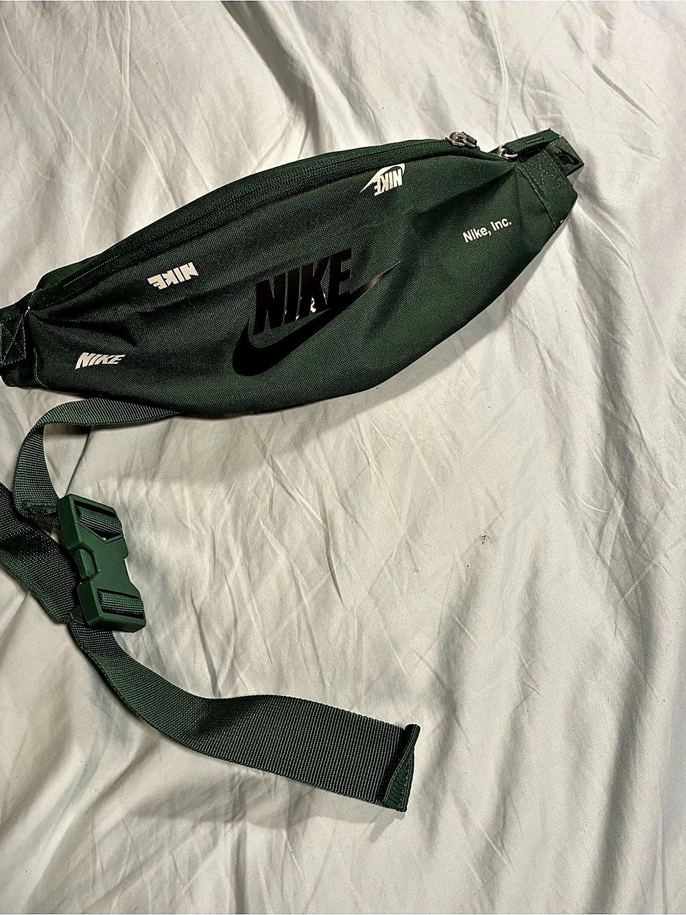 Nike Heritage Waistpack Green Belt Bag
